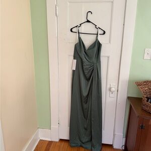 Azazie eucalyptus Bridesmaid Dress